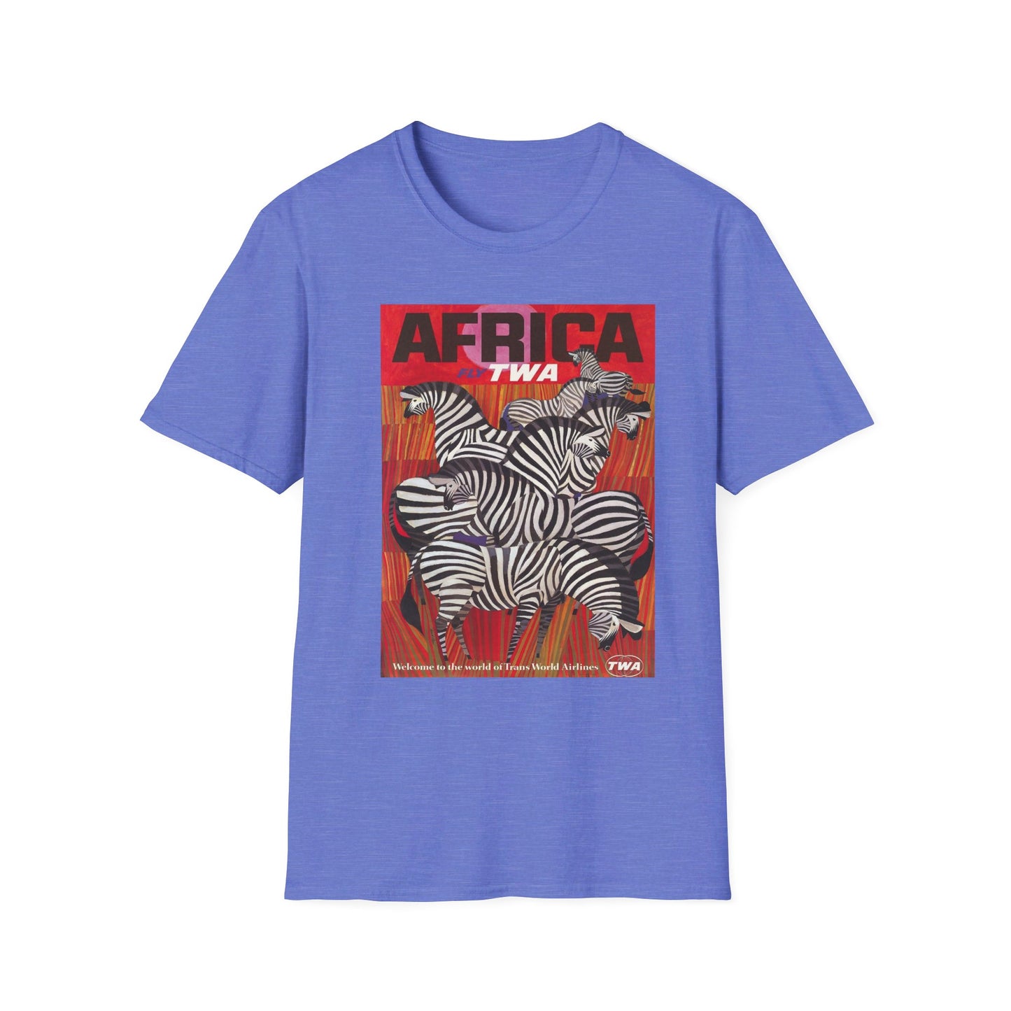 Africa TWA Vintage Travel Art