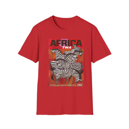 Africa TWA Vintage Travel Art