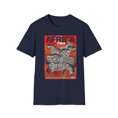 Africa TWA Vintage Travel Art