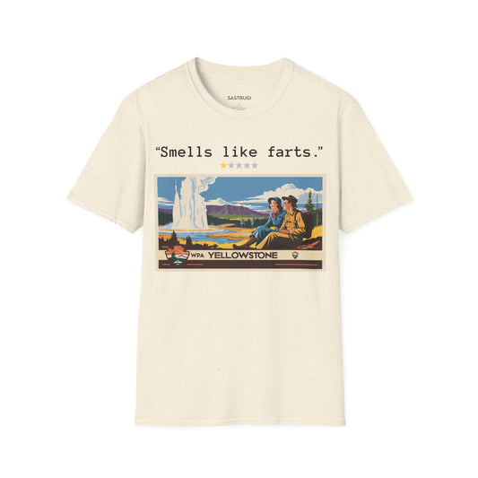 Yellowstone National Park Old Faithful - 1 Star Rating WPA Tee